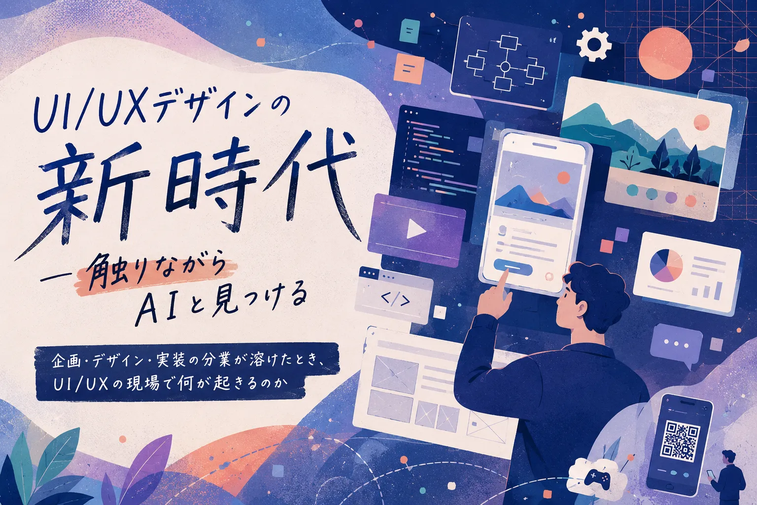 UI/UXデザインの新時代 ー触りながらAIと見つける